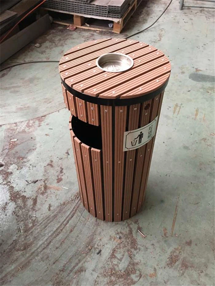 Composite Outdoor Trash Can